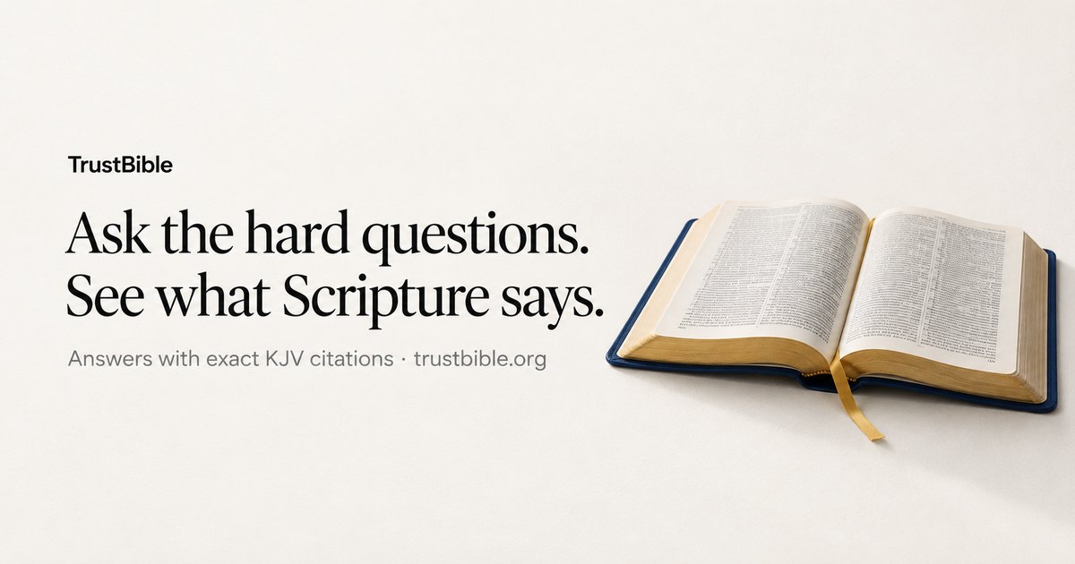 TrustBible Reading Plan Generator screenshot
